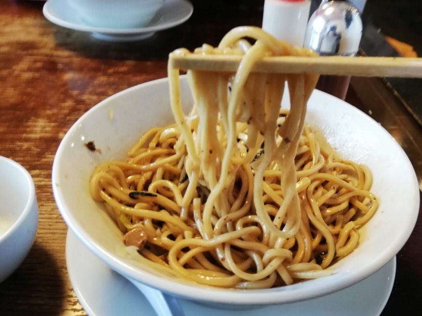 油そばの麺