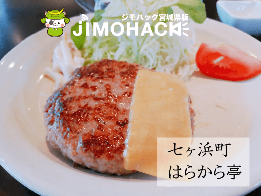 はらから亭のハンバーグ定食
