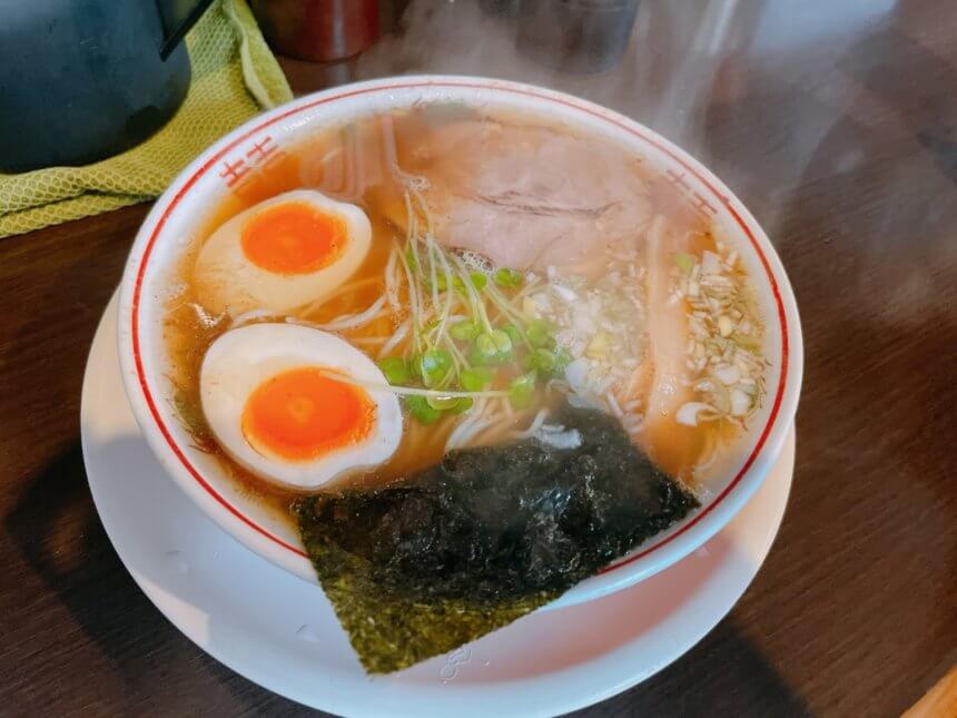 中華そば煮玉子入り