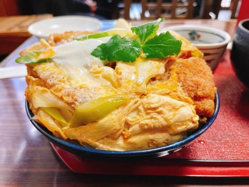 蕎麦すゞきのカツ丼