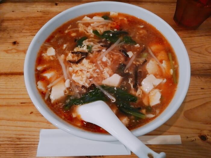 funk仙臺chinezeの酸辣湯麺