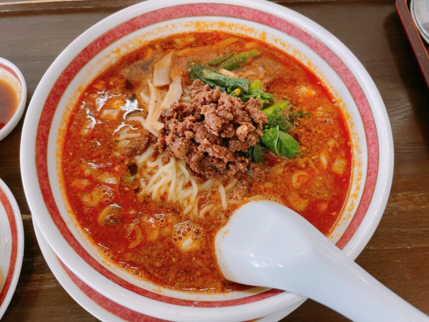 福来苑の担々麺