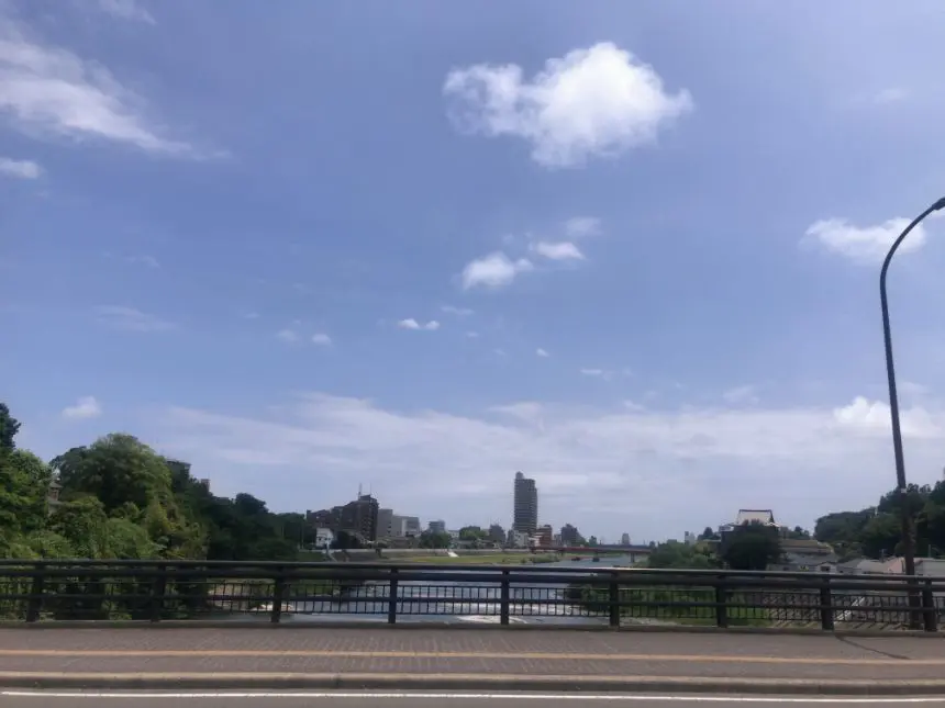愛宕橋からの風景