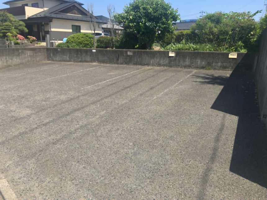 ビクトリーカフェの駐車場