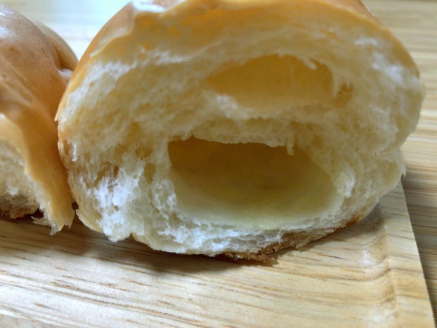塩パン断面図
