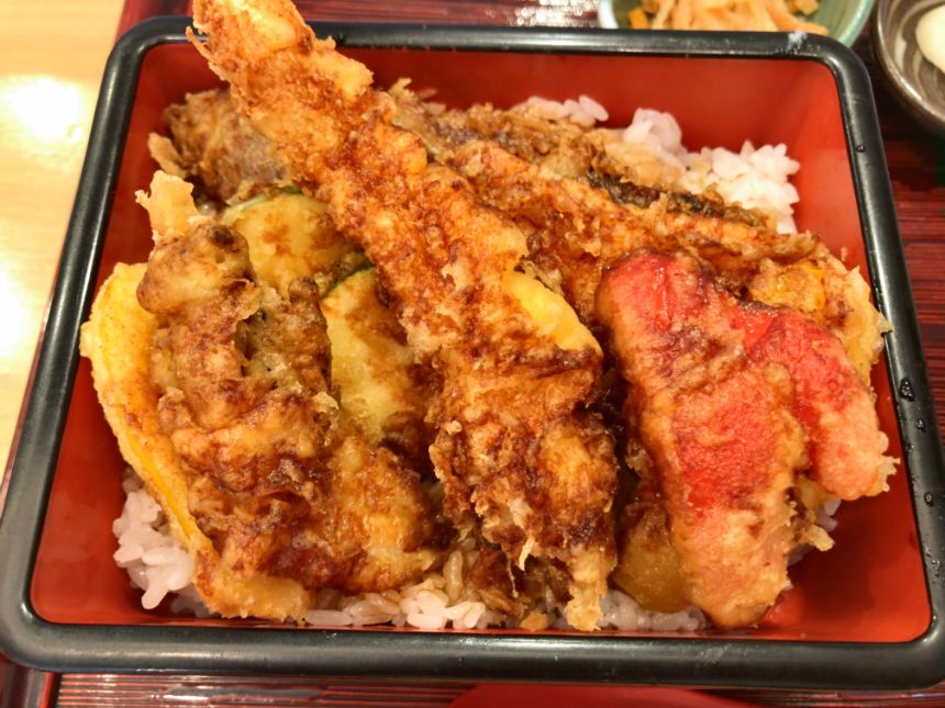 天重の天ぷら