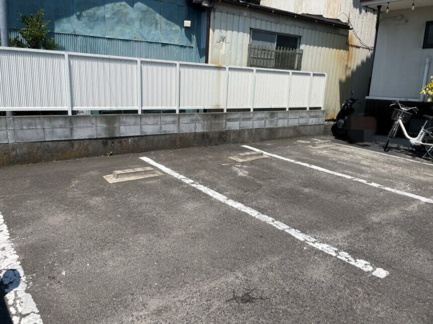 つけめんがふの駐車場