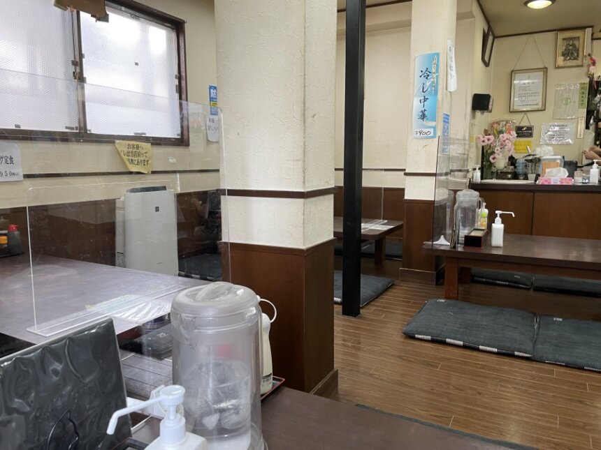 久美食堂の店内