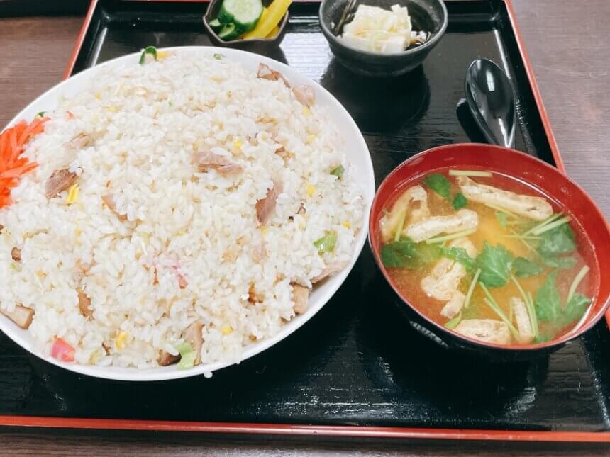 久美食堂のチャーハン