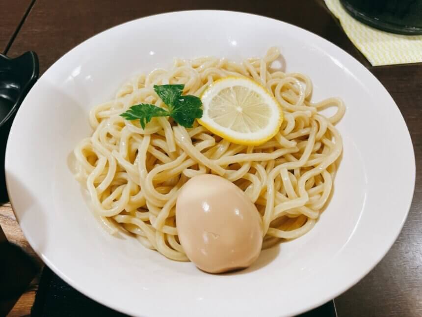 海老つけ麺の麺