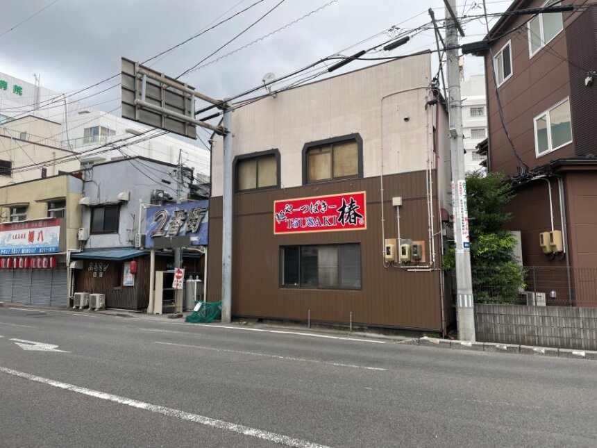 麺や椿の外観