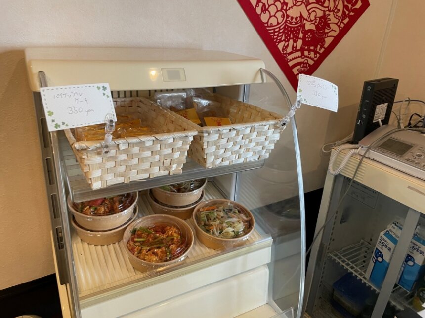 テイクアウト販売コーナー