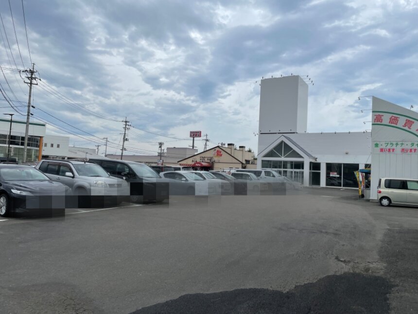濃厚タンメンあおば岩沼店の駐車場