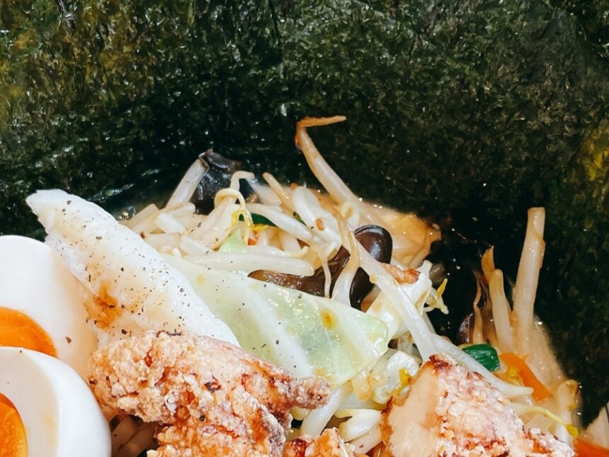 炒められた野菜