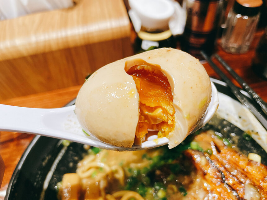 麺屋タカモトの味玉