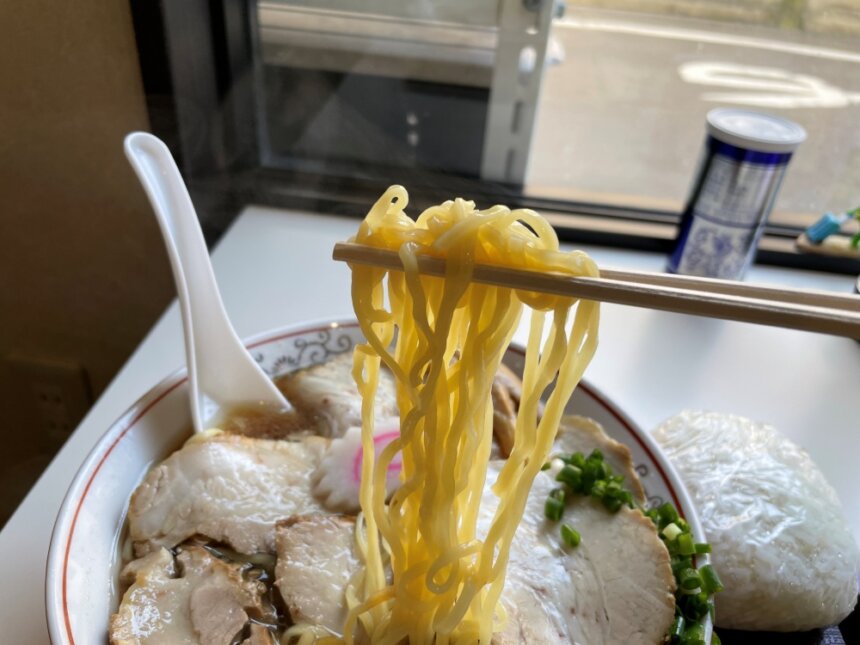 チャーシューメンの麺