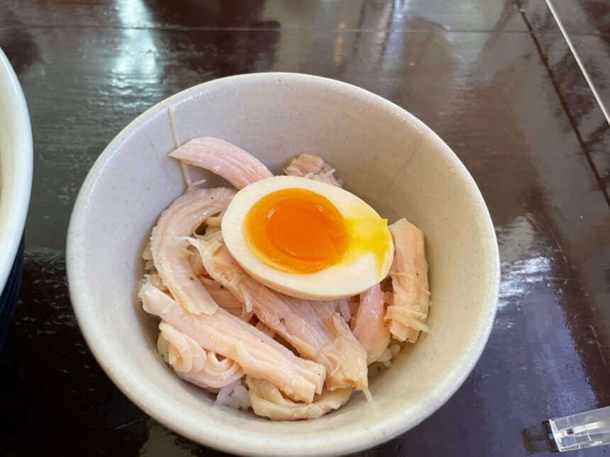 らーめん三福の鶏塩めし