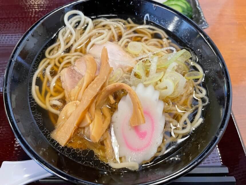 昔ながらの醤油らーめん