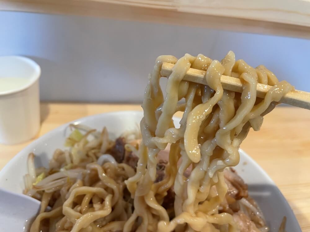 ワシワシの麺