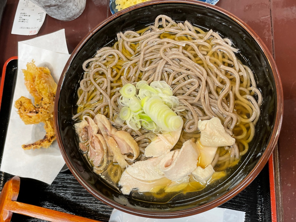 つったい肉そば大盛り