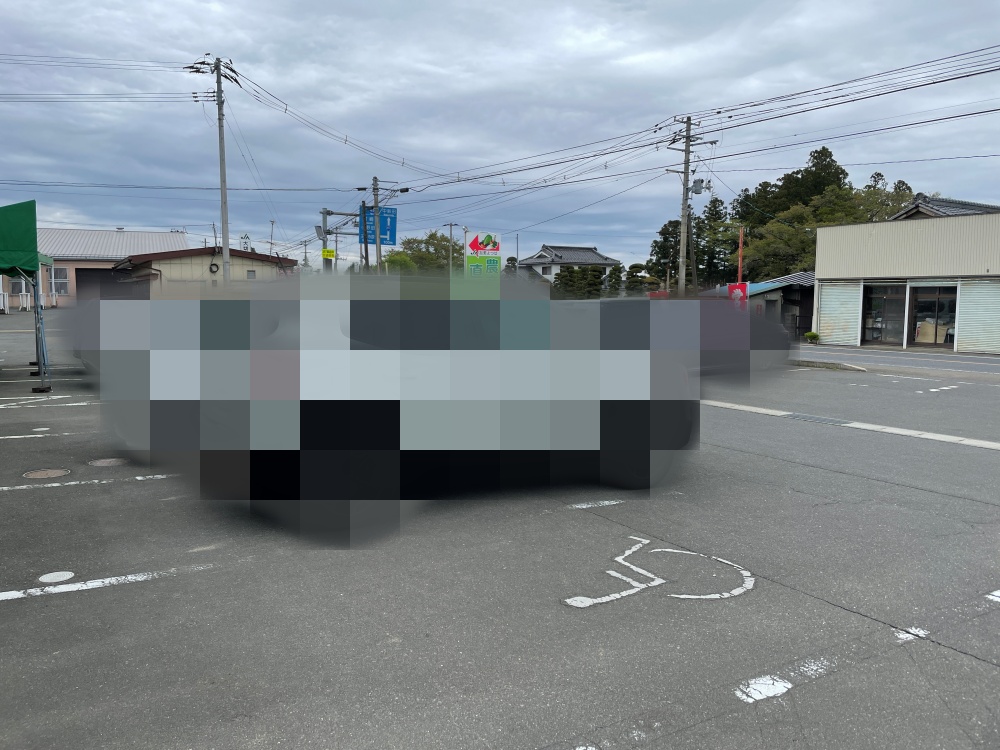 味のささき色麻店の駐車場
