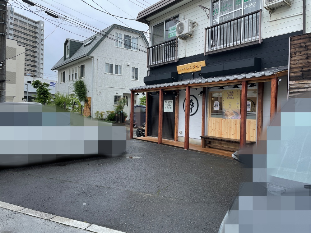 多賀城店の駐車場