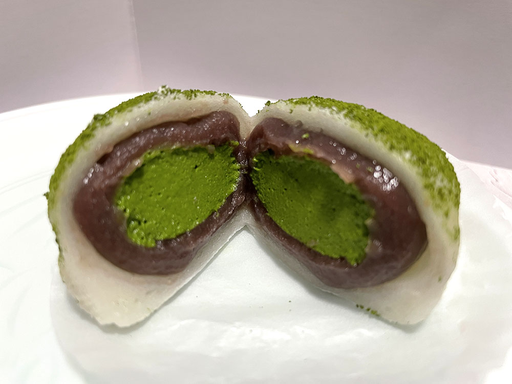 抹茶クリームとこし餡