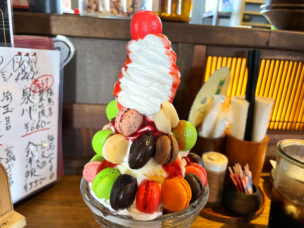 宝石のようなマカロン