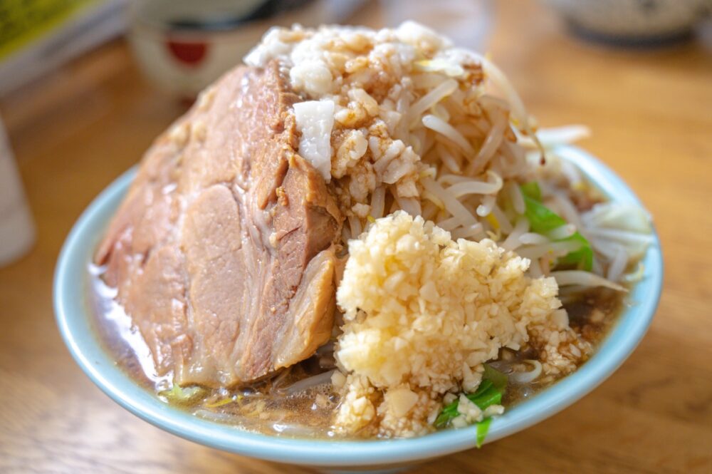 ラーメン二郎のマシマシ