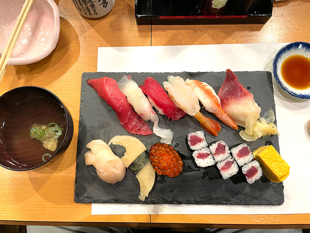 ランチセット「塩釜港」