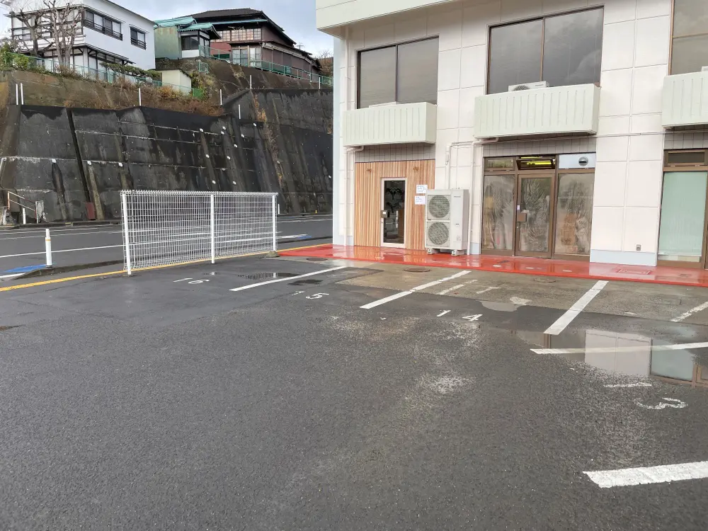 しおがま松島屋の駐車場