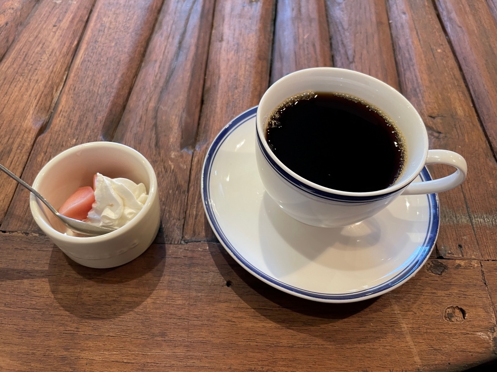 コーヒーとデザート