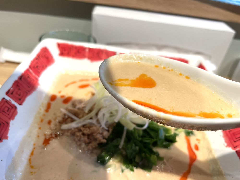 まろやかでクリーミーなスープ