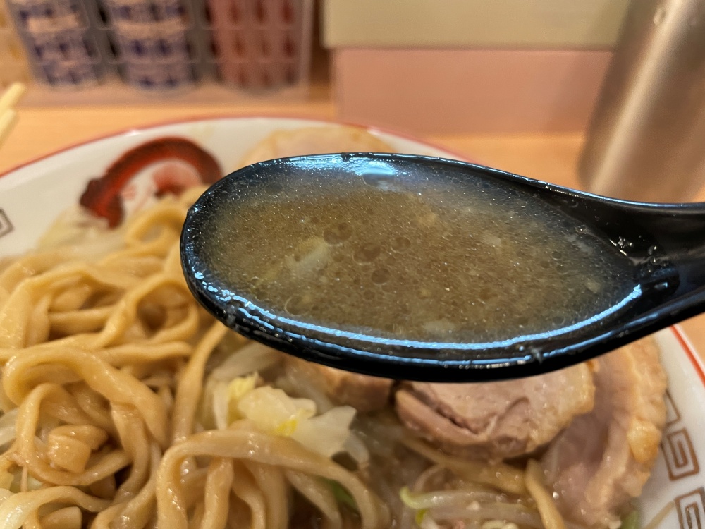 旨味たっぷりなスープ