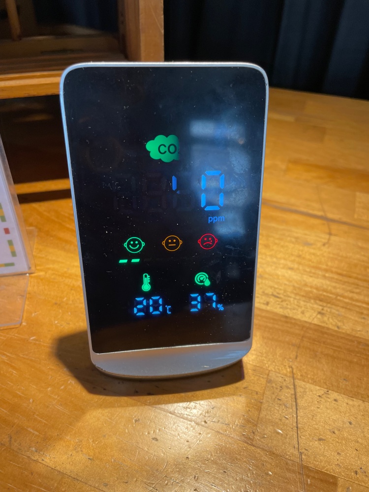 おにおんとまとCO2測定器