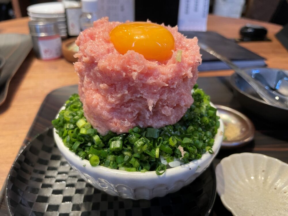 めんめのネギトロ丼