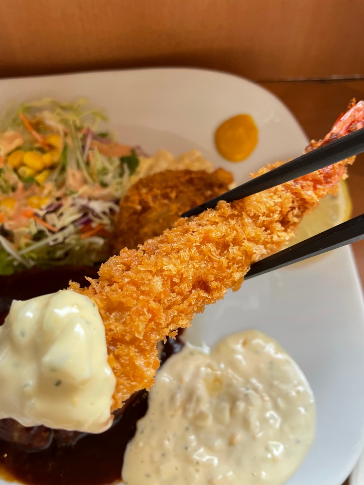 おにとまエビフライ