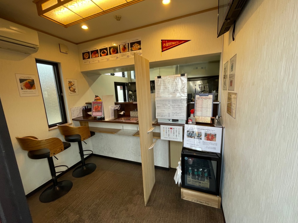 ドルチェクレープ店内の様子