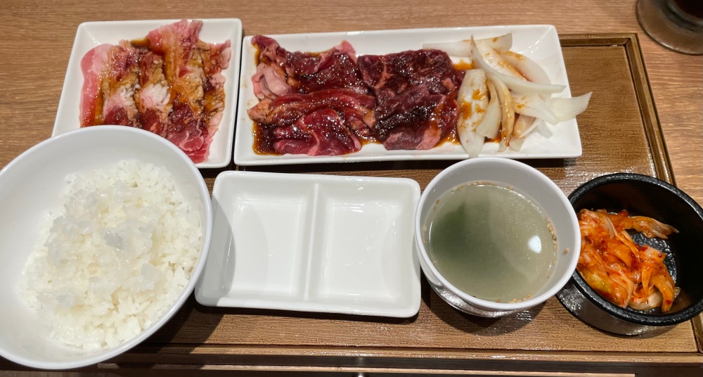 上ロース＆ハラミ＆バラカルビセット