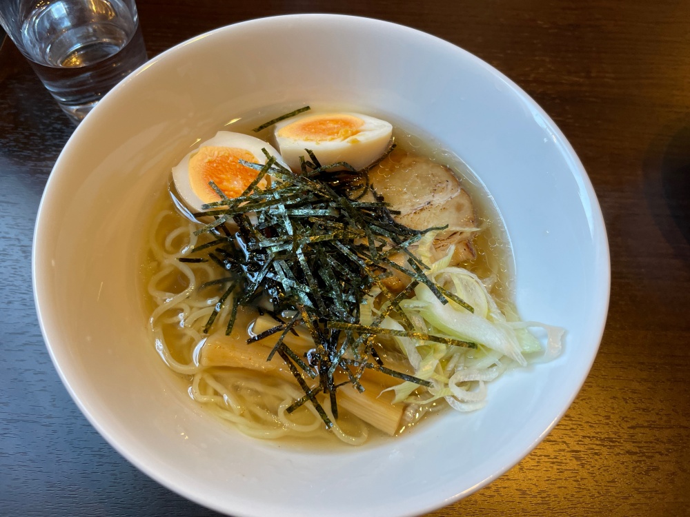 闘魂麺わこうの貝だし塩
