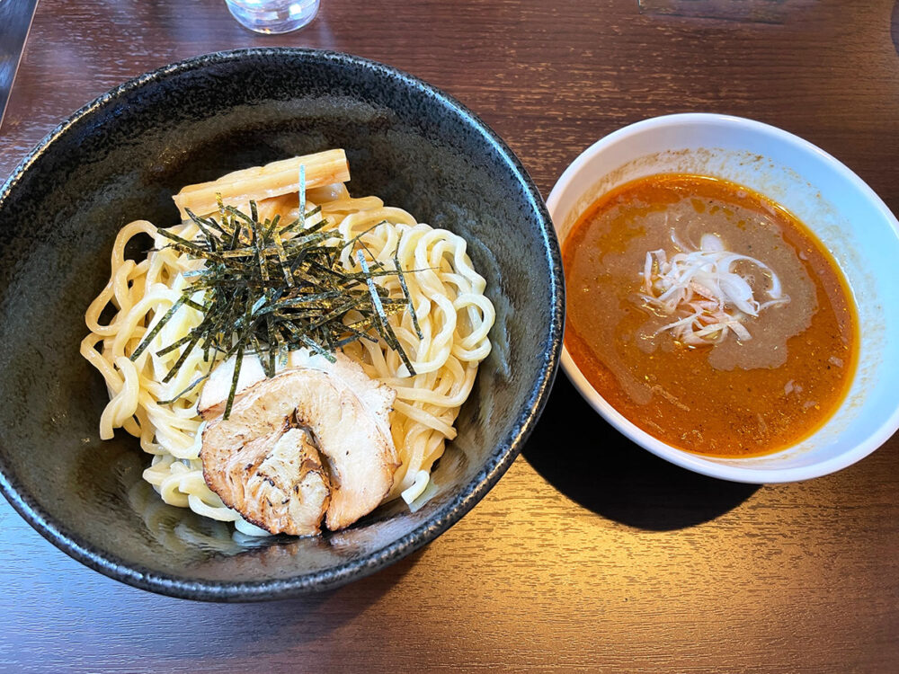 闘魂麺わこうの濃厚辛つけ麺