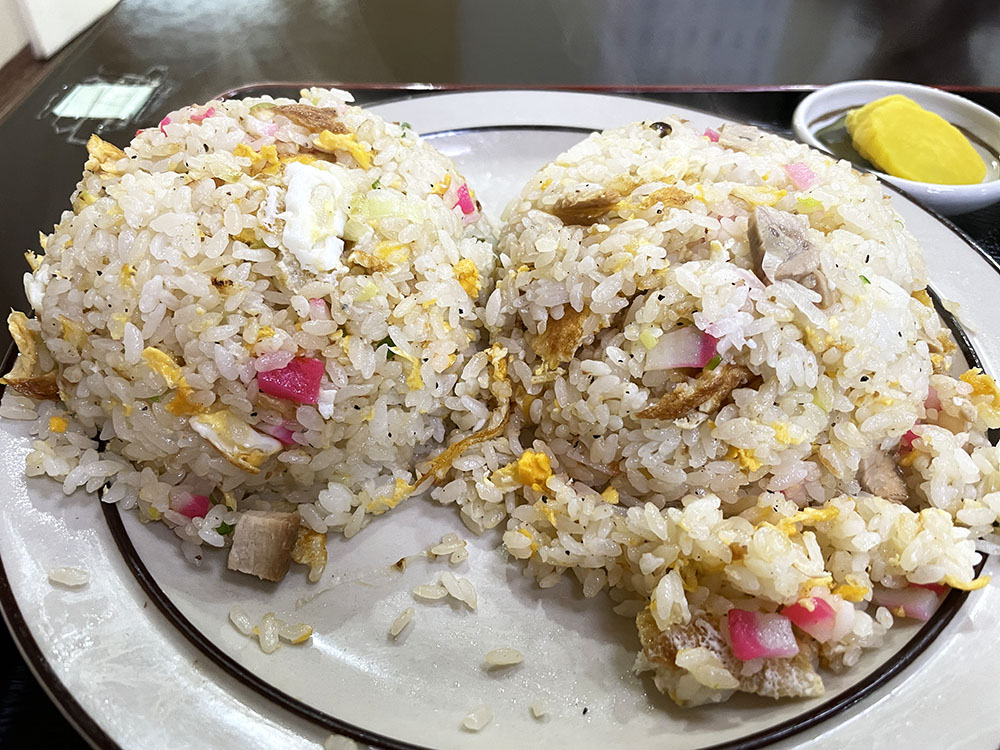 旭山ドライブインのチャーハン