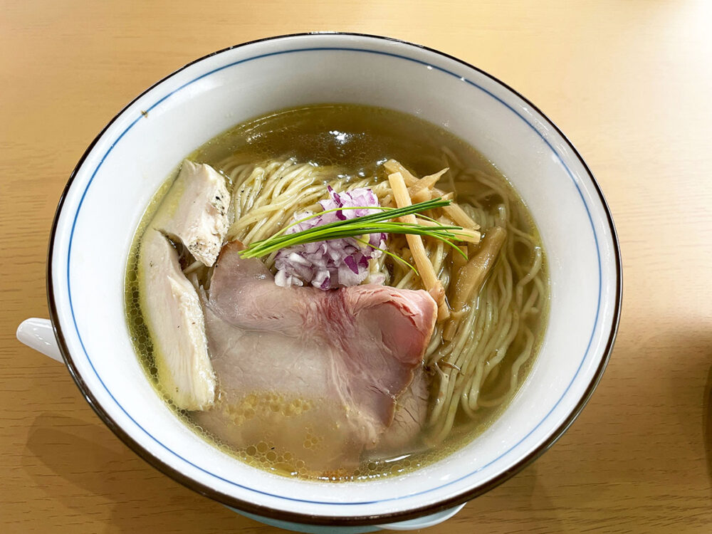 Noodle shop nanairoの貝だし塩