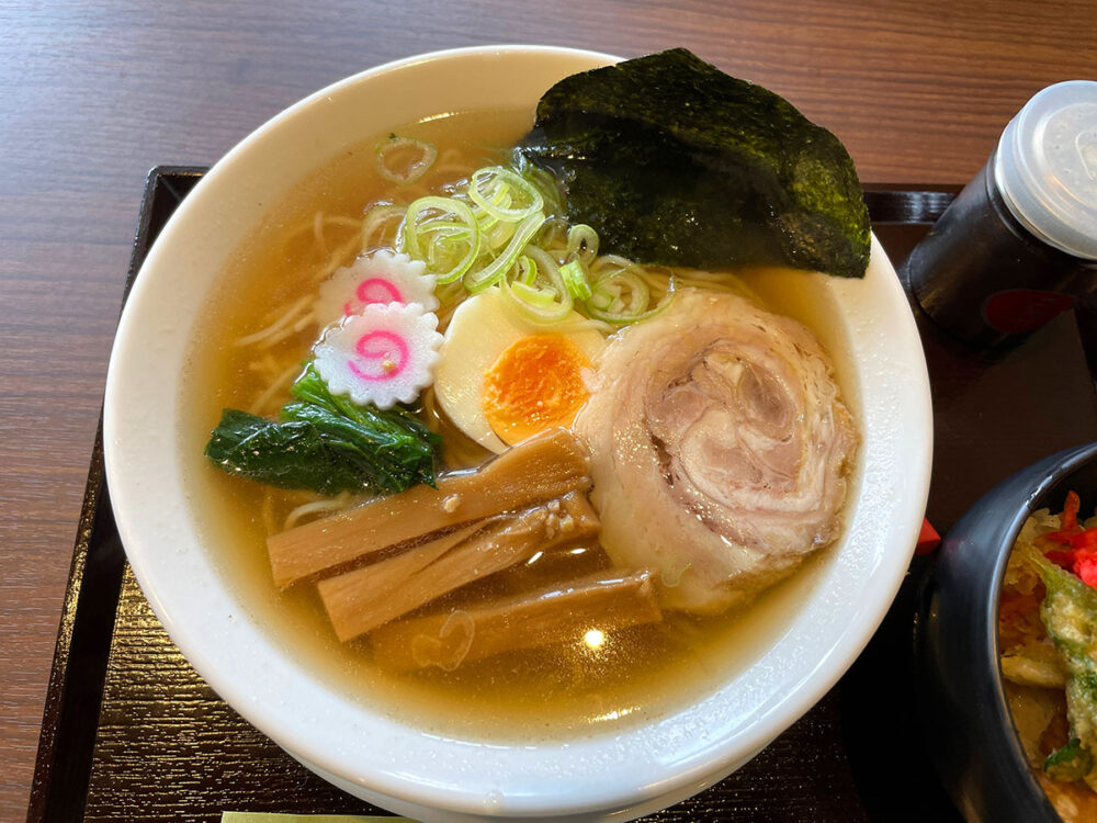丘のそば屋１９７４の中華そば