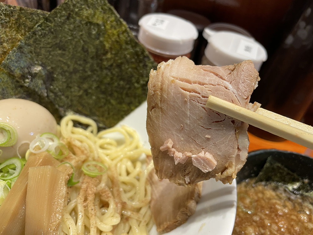硬めのチャーシュー