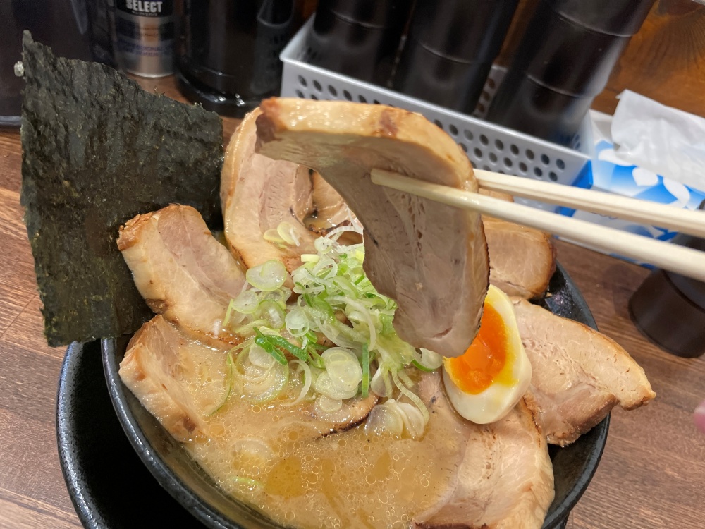 分厚いチャーシュー