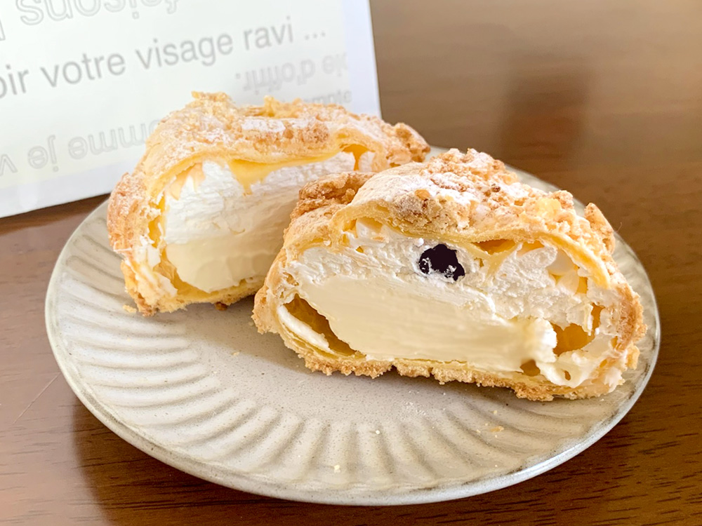 かざみどりのシュークリーム レアチーズ