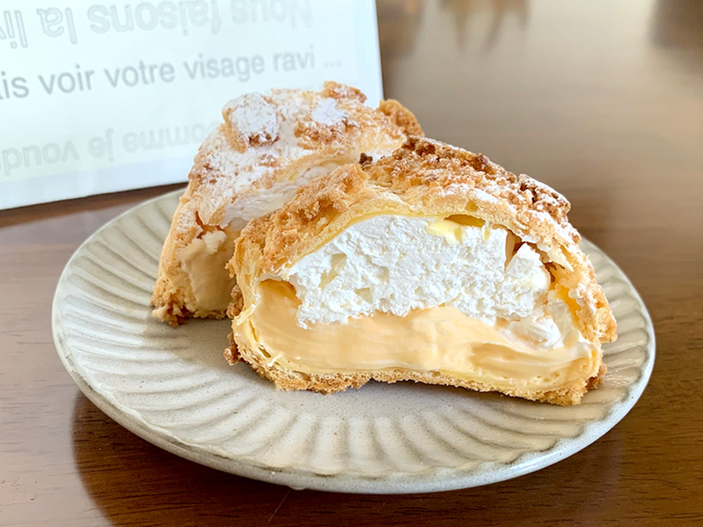かざみどりのシュークリーム ダブル