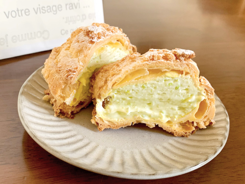 かざみどりのシュークリーム ずんだ