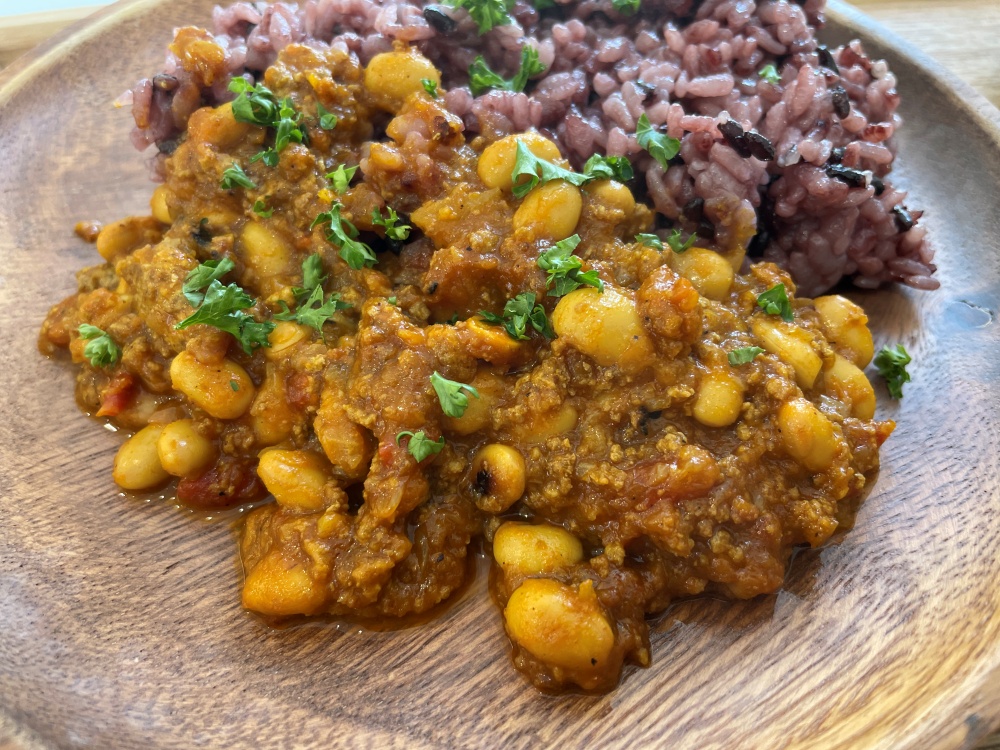 ひよこ豆たっぷりのカレー